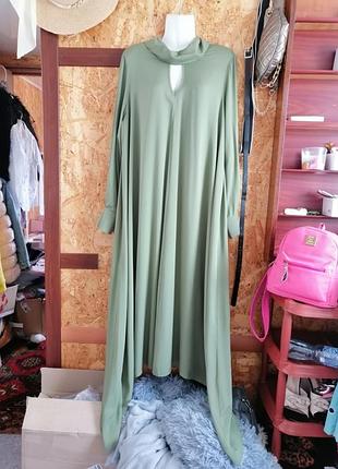Сукня 100% віскоза бренд одягу azuri розміри m l xl 2xl колір хакі та синій