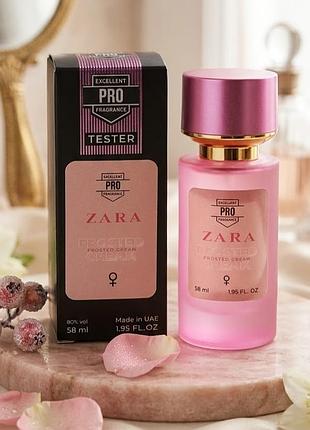 Женская парфюмированная вода zra rosted cream 58 мл, зара, духи зара, зара фростед крем, зара духи женские духи зара духи женский стойкий парфюм сладк