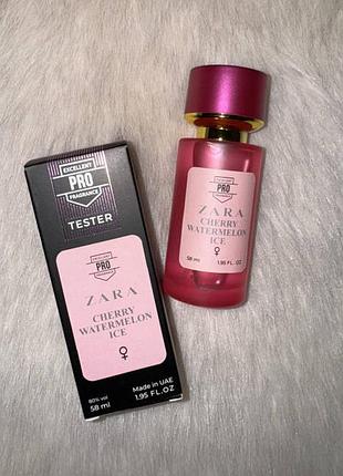 Жіночі парфуми zara cherry watermelon ice,58 ml, емірати парфуми жіночі зара із аромат вишні стікі жіночі духи гарні парфуми на осінь