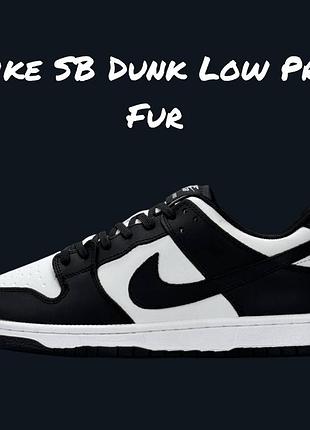Nike sb dunk low pro fur panda 5
