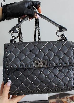 Сумка кожаная valentino