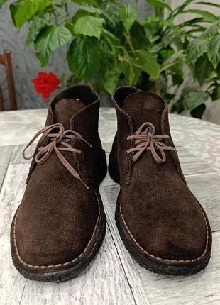 Чоловічі замшеві дезерти clarks originals desert boot. 28,5 см