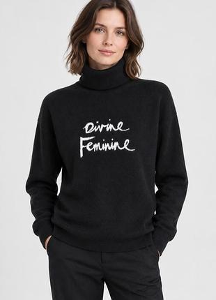 : кашемировый свитер m&amp;s x bella freud «divine feminine» (100% кашемир)