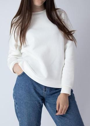 Свитшот zara белый