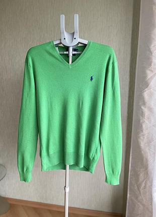 Класичний чоловічий светр від ralph lauren polo