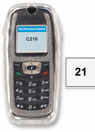 Новий прозорий силіконовий чохол для samsung sgh-c210 (самсунг c210) — ретро, кнопковий телефон 2000-х
