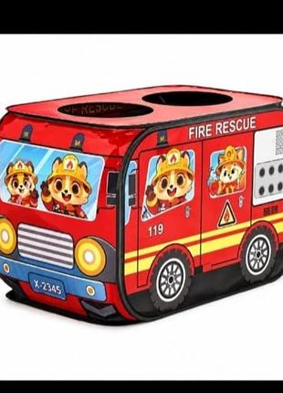 Детская игровая палатка машинка
