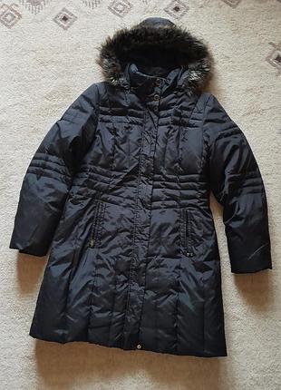 40-42р. пуховик пальто anne klein