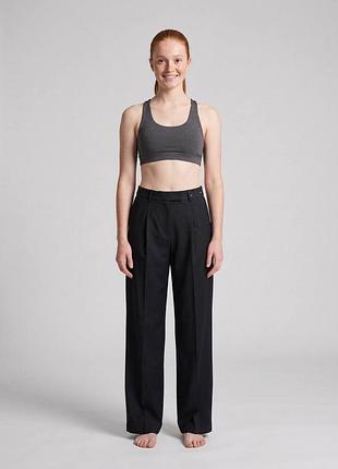 Широкі штани із защіпами uniqlo