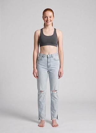 Джинси з розпорками zara