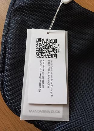 Сумка новая mandarina duck мелан на плечо 7