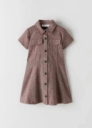 Сукня, плаття в клітинку zara