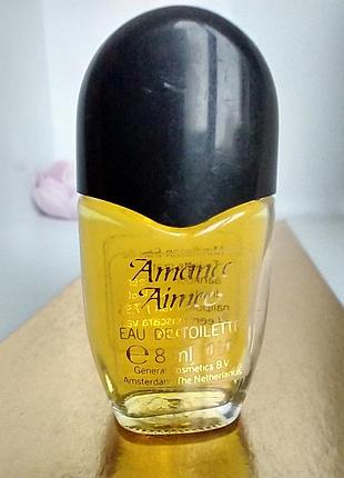 General cosmetics amance aimée мініатюра 8 мл вінтаж рідкість