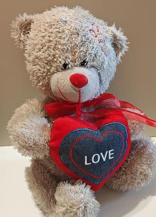 Brand new cuddles collection ‘love’ &nbsp;grey teddy bear 12” plush soft toy