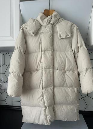 Пуховик zara 11-12 років, пуховик 50% пуху! zara, підліток пуховик