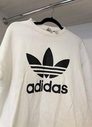 Біле худі adidas оригінал