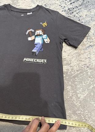 Футболка h&m minecraft 6-8 років 9
