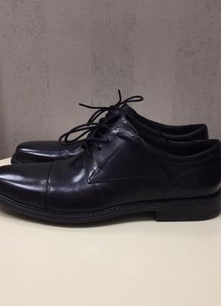 Мужские туфли bostonian, кожа, новые, размер 47, стелька 32,5 см.2 фото