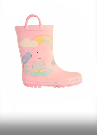 Гумові чоботи tesco f&amp;f peppa pig пеппа 22 eur, 5 uk