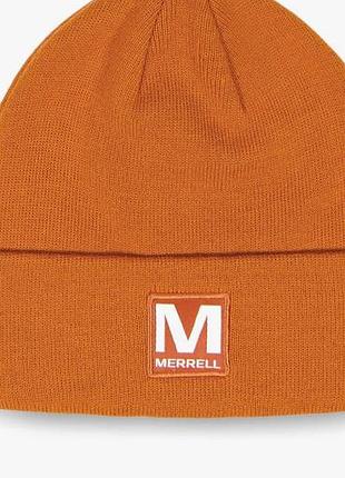 Шапка біні merrell помаранчева з відворотом
