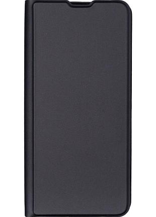 Чехол книжка book cover kassel shell case для oppo a5 матовый нескользящий с магнитами черный mc-16542