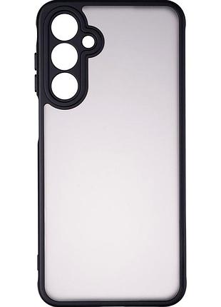 Чехол shadow case матовый противоударный для samsung s25 edge s937 защита камеры черный mc-16057