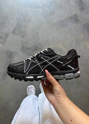 Asics gel kahana 8 black grey goretex