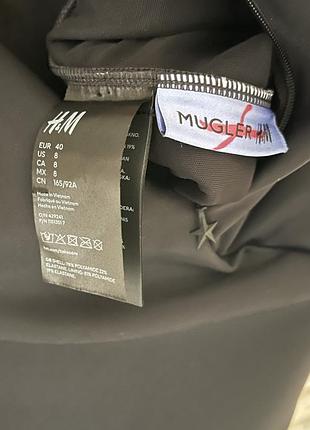 Міні сукня корсет mugler x h&m 6