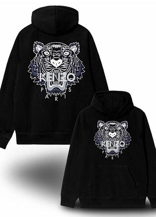 Стильное утепленное худи kenzo унисекс, размер м