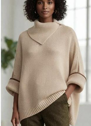 Светр- пончо massimo dutti
