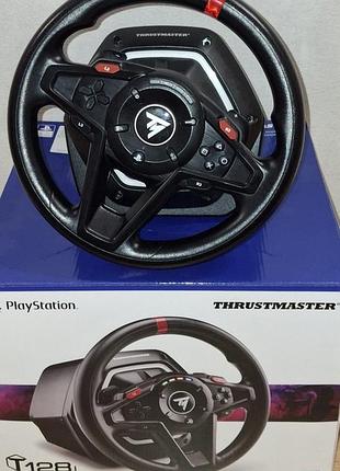 Ігрове кермо thrustmaster t128-p для ps5/ps4/pc/ps3