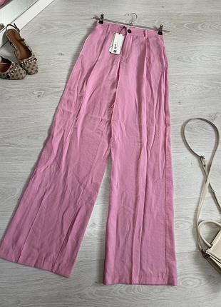 Широкі брюки палацо zara