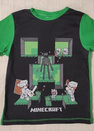 Дитяча футболка minecraft майнкрафт
