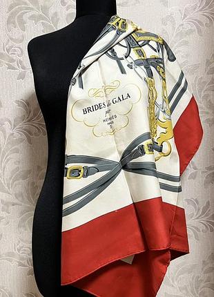 Brides de gala par hermès paris ®  шовкова хустка