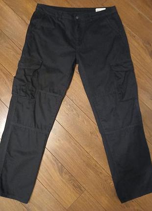 Брюки карго denim co чорні