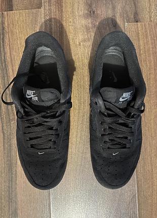 Кросівки чоловічі nike air force 1 чорні