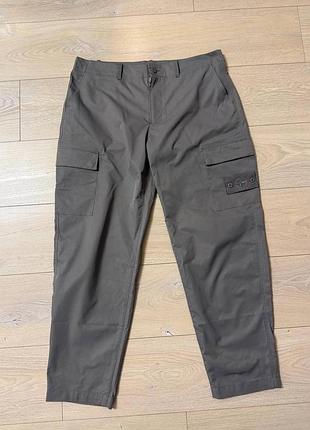 Штани карго чоловічі stone island сірі