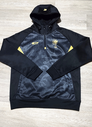 Чоловіча тепла спортивна кофта kit на флісі, розмір m-l.