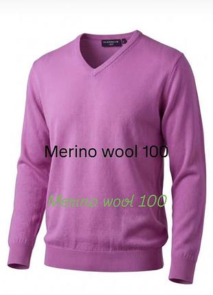 Мужской брендовый джемпер clenmuir 1881 из новой мериносовой шерсти