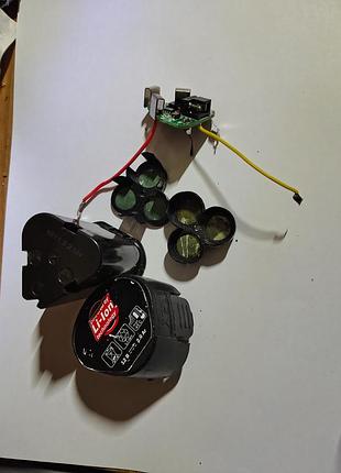Комплект для збірки батареї шурупокрута 12v