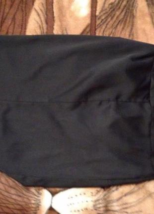 Атласная юбка с карманами.3 фото