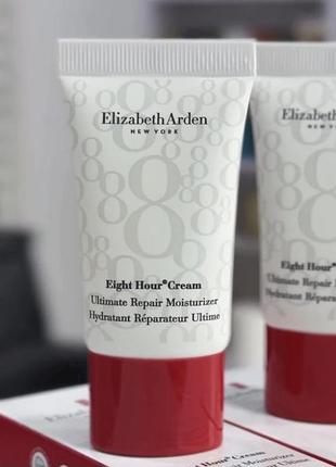 Elizabeth arden eight hour cream ultimate repair moisturizer легкий зволожуючий крем денний 15 мл