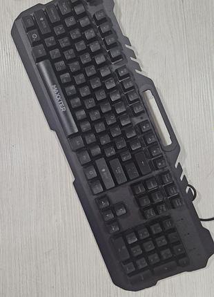 Клавиатура maxxter kbg-uml-01-ua black