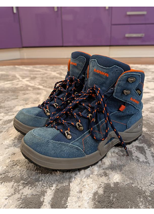 Треккинговые ботинки lowa gore tex vibram 38 размер