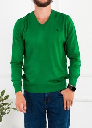 Чоловічий вінтажний светр / пуловер lyle & scott (100% lambswool)