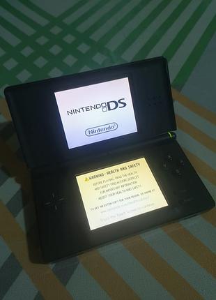 Портативна ігрова консоль nintendo ds lite usg-001 чорна