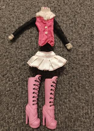Аутфит (одежда и обувь) дракулауры базовой monster high g1 / монстер хай.
