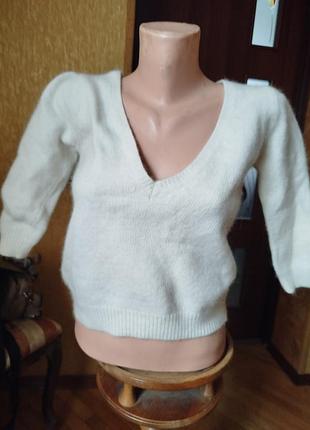 Ангоровую кофту фирмы zara knit
