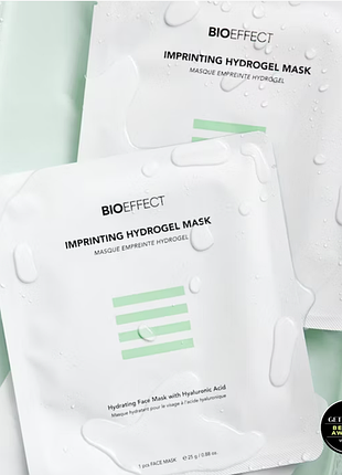 Глубоко увлажняющая гидрогелевая маска для лица bioeffect imprinting hydrogel mask, 30 гр.