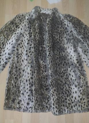 🐆 вінтажний, леопардовий кожушок